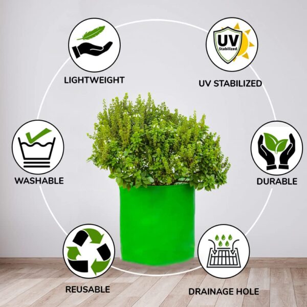 GROW BAG 12×12 INCH / 240 GSM/PACK OF 1 PIC - Image 6