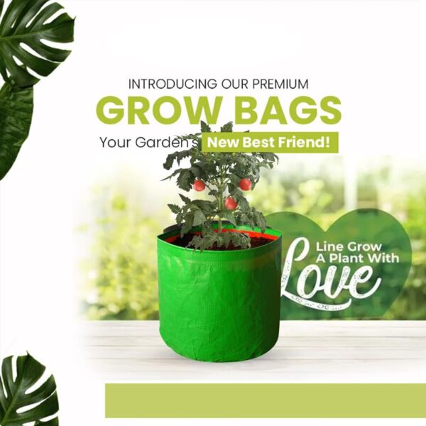 GROW BAG 6X6 INCH / 240 GSM/PACK OF 1 PIC - Image 7